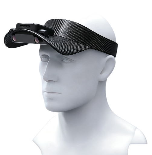 Cap-mounted capture device — custom housing design